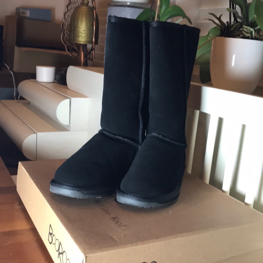 BOOROO BLACK WINTER BOOTS